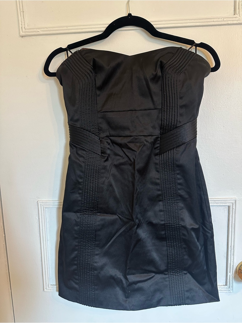 Guess Strapless Black Cocktail Dress